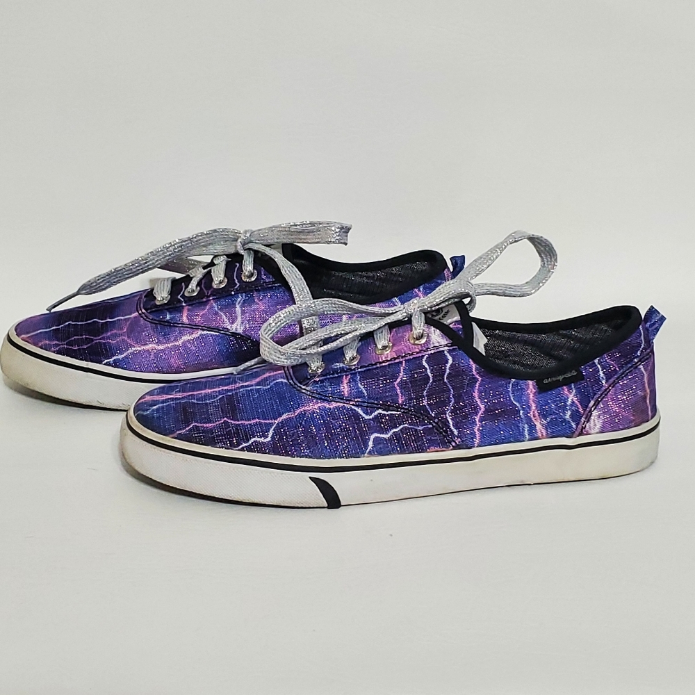 Airspeed Purple Lightning Sneakers Girl's Size 6 Shoes - Picture 2 of 7